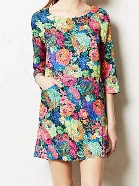 Anthropologie HD in Paris Shift Dress NWT